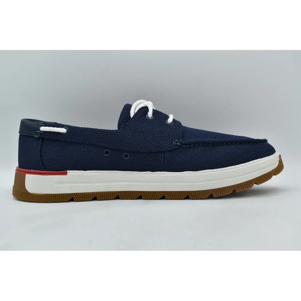 Sperry Womens Size 11 Augusta Boat Textile Navy Marine Boats Shoes Summer Beach